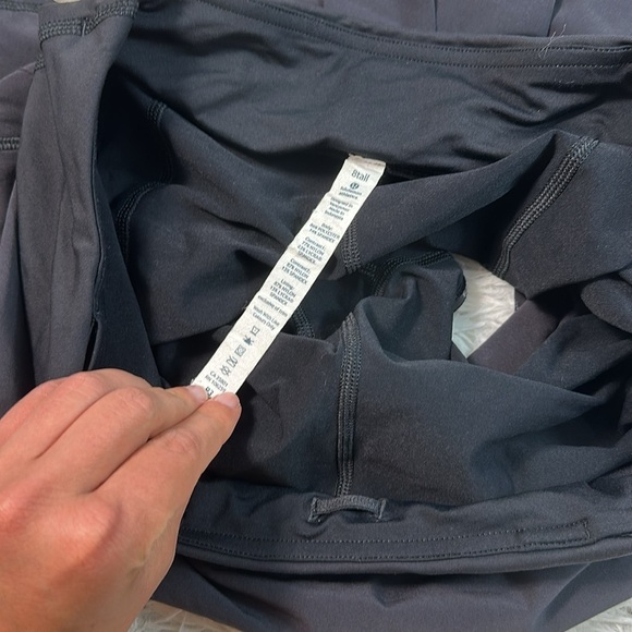 Lululemon Run: Pace Setter Skirt *Tall Black - Picture 4 of 6